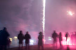 Fireworks at Görli