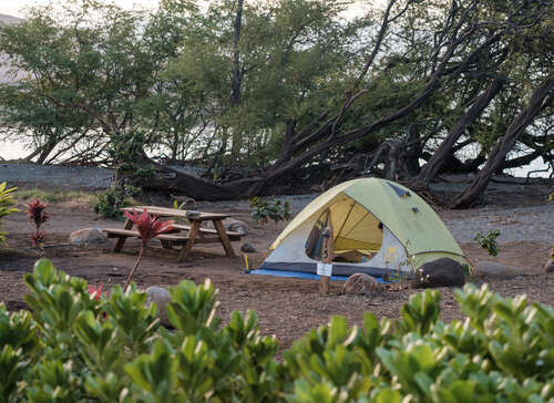 Camping in Maui