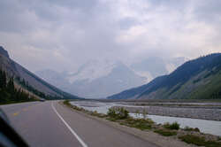 Bonus Track: Arriving at the Columbia Icefield but nicer