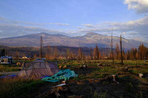 Exploring Jasper after the Wildfires