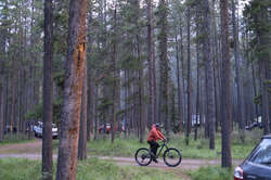 Camping in Banff