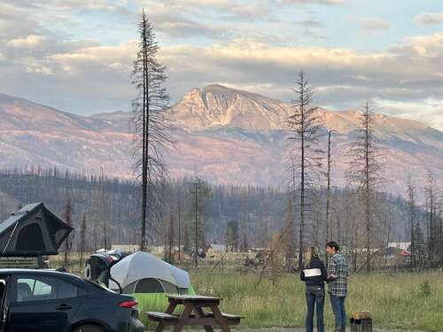 Sunset in Jasper
