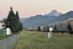Sunset in Canmore