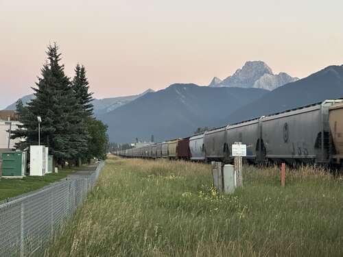 Sunset in Canmore